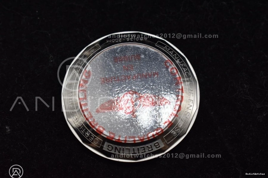 B01 Edition 1:1 BLSF 44mm Bracelet Black A SS on Sustainable Chronomat Dial 586 Best SS 0410